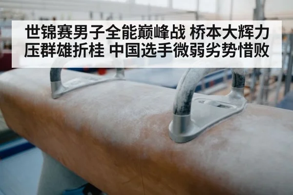 世锦赛男子全能巅峰战 桥本大辉力压群雄折桂 中国选手微弱劣势惜败